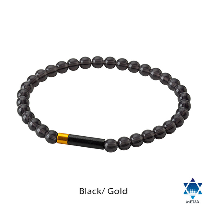 Rakuwa Bracelet Extreme Crystal Touch Accessories Black/Gold / 16cm / TG910225 PhitenSG