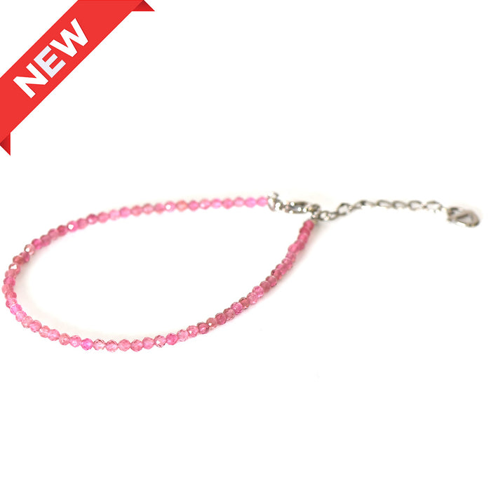 Pink Tourmaline Bracelet