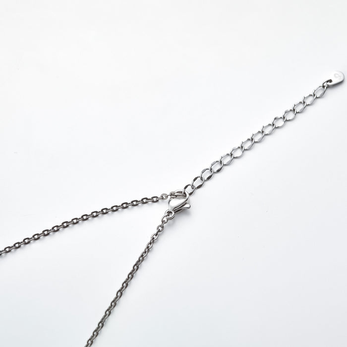 Titanium Chain Necklace Station