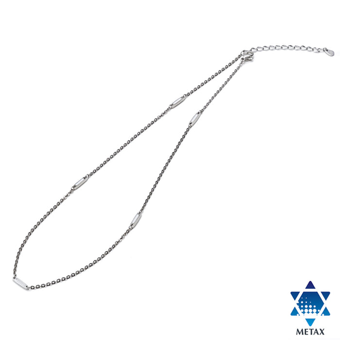 Titanium Chain Necklace Station