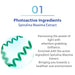 PhitenSG Dental G Ex Toothpaste, infused with AQUA GOLD and Spirulina Maxima Extract, offering advanced plaque removal, teeth whitening, and oral hygiene.