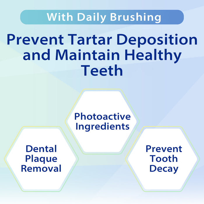 PhitenSG Dental G Ex Toothpaste showcasing AQUA GOLD technology and Spirulina Maxima Extract for comprehensive dental care and freshness.