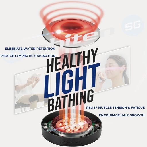 PhitenSG Healthy Light Bathing Shower Enhances relaxation and promotes skin rejuvenation, Supports relaxation, improved circulation, and overall well-being