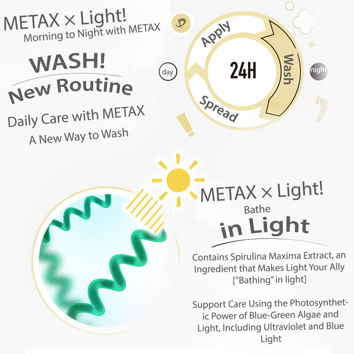 PhitenSG Metax Treatment's creamy texture, enriched with METAX technology