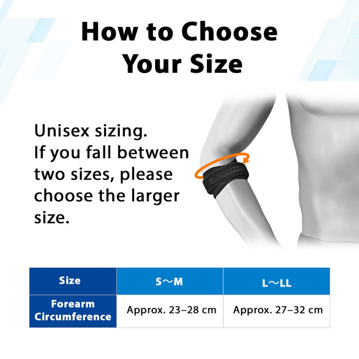 nano Metax Elbow Band Supporter Fit Type