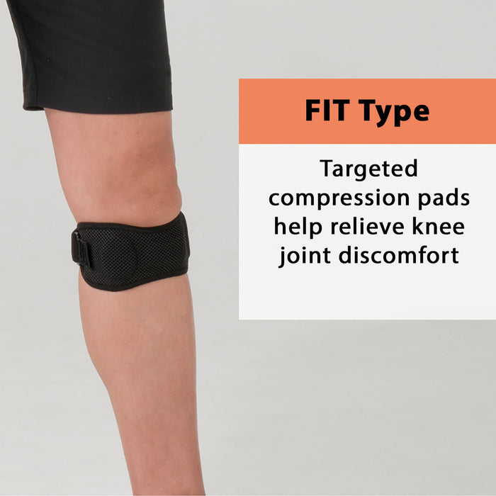 nano Metax Knee Band Supporter Fit Type