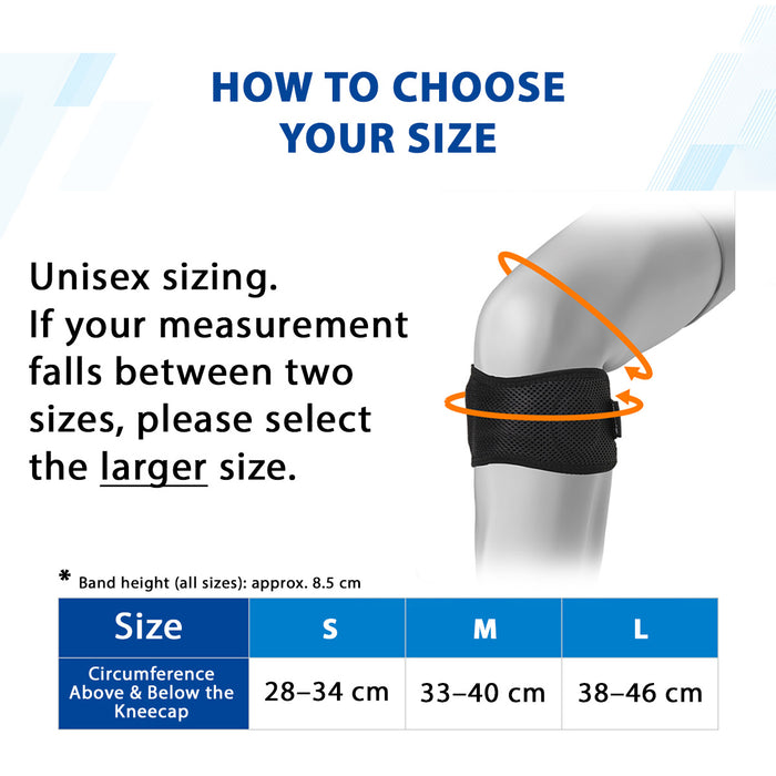 nano Metax Knee Band Supporter Fit Type