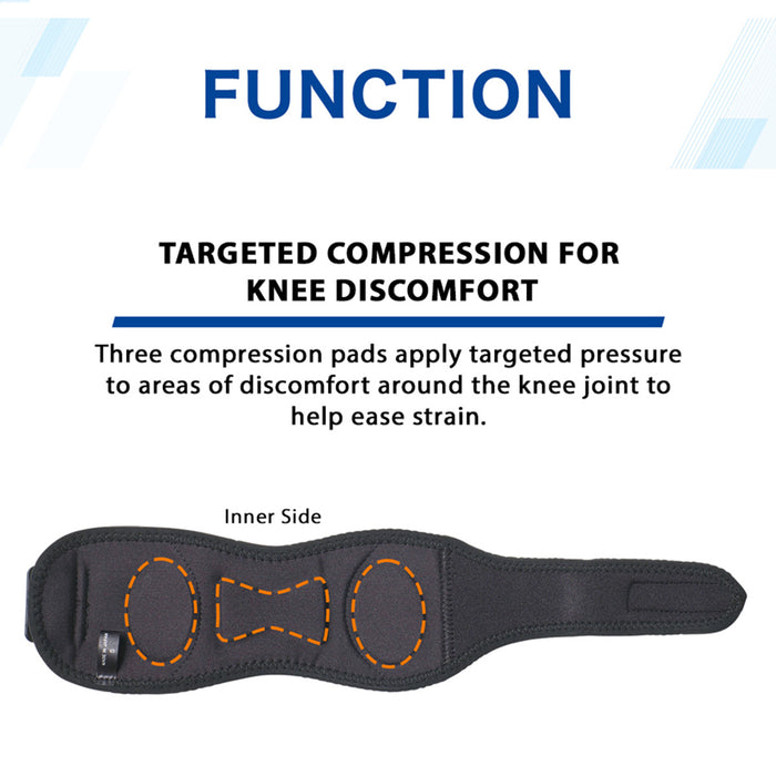 nano Metax Knee Band Supporter Fit Type