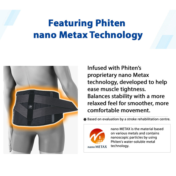 nano Metax Waist Belt Supporter Fit Type