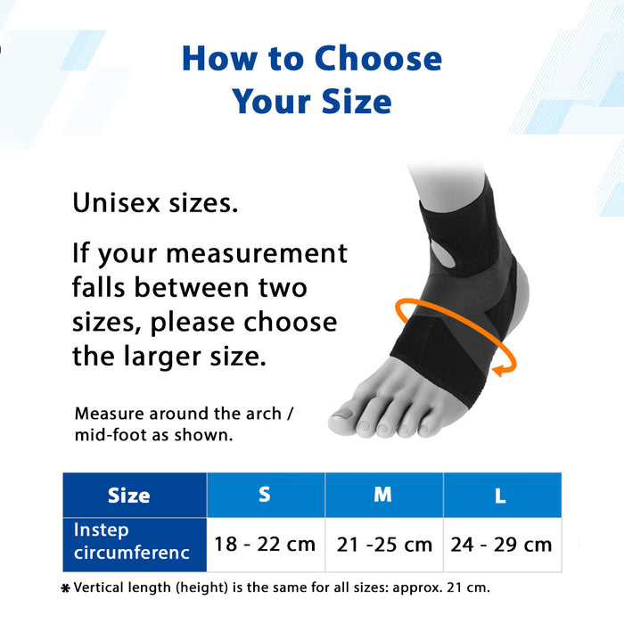 nano Metax Ankle Supporter Fit Type