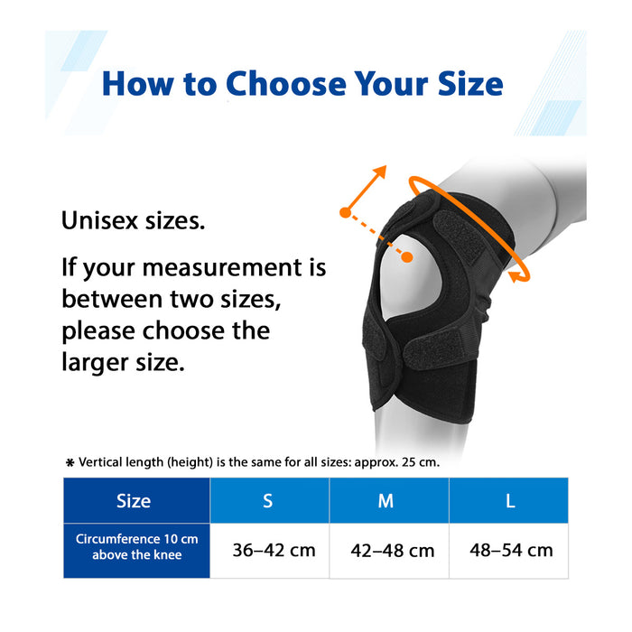 nano Metax Knee Supporter Fit Type