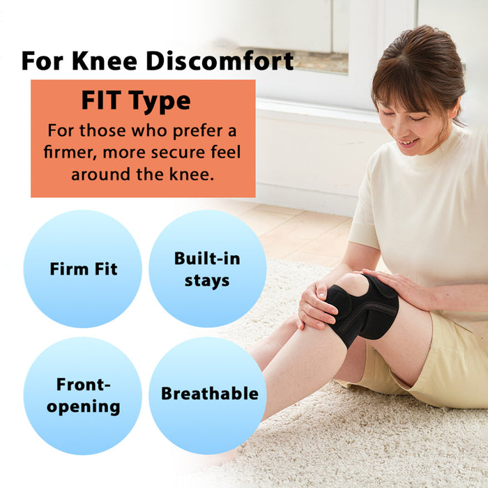nano Metax Knee Supporter Fit Type