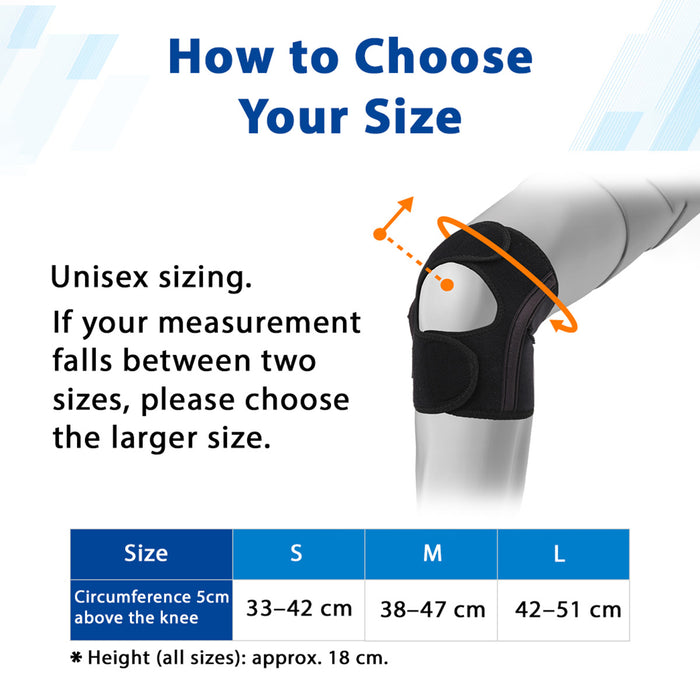 nano Metax Knee Supporter Fit Type