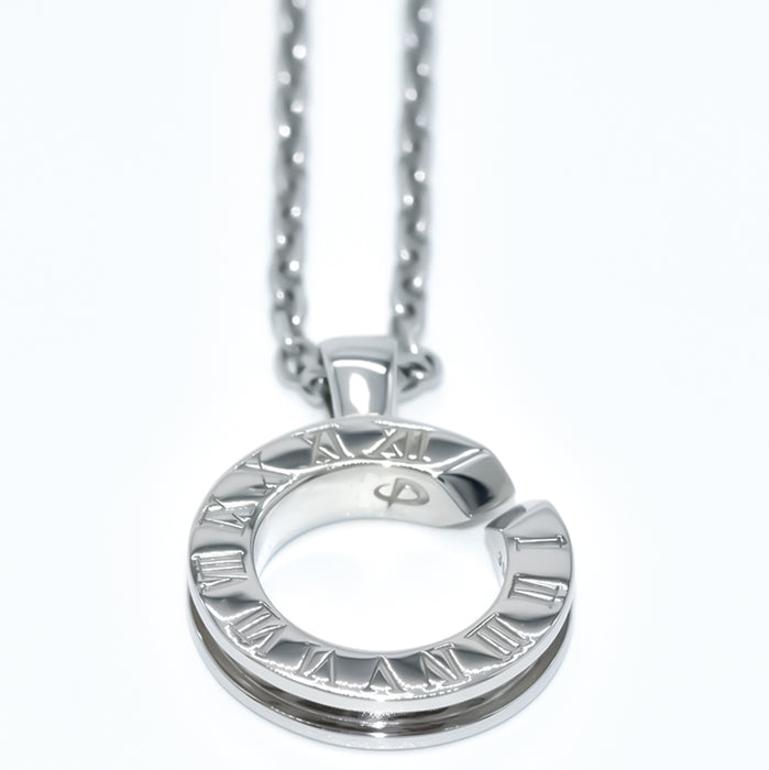 Stainless Necklace with Numeric Ring