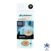 phiten-power-tape-metax-oval product packaging with a blue silhouette of a person wearing the product.