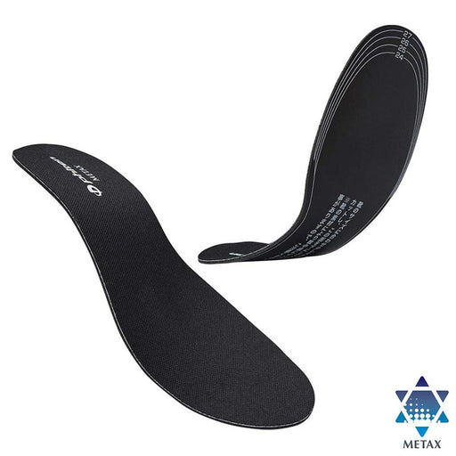 Metax Insole Flat Type Footcare Black / 21-25cm / TI463003 PhitenSG