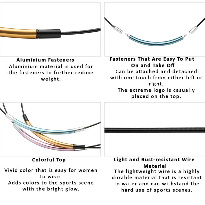 Rakuwa Necklace Wire Extreme Round Accessories PhitenSG