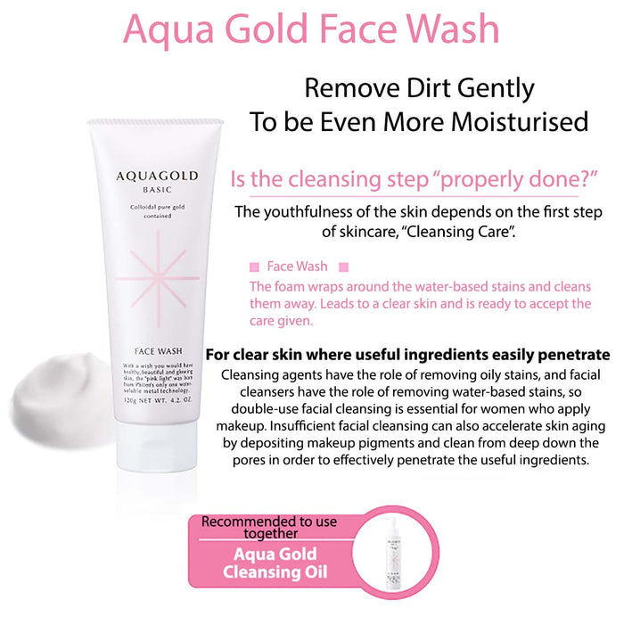 AquaGold Face Wash Skincare PhitenSG