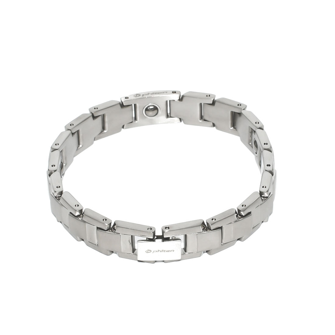 Phiten Titanium Bracelet Duo WhiteBlack 8 20cm  Walmartcom