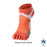 Metax Socks King Casual Ankle 5 Toe Ladies Footcare Salmon Pink/White / 22-24cm / AL940070 PhitenSG