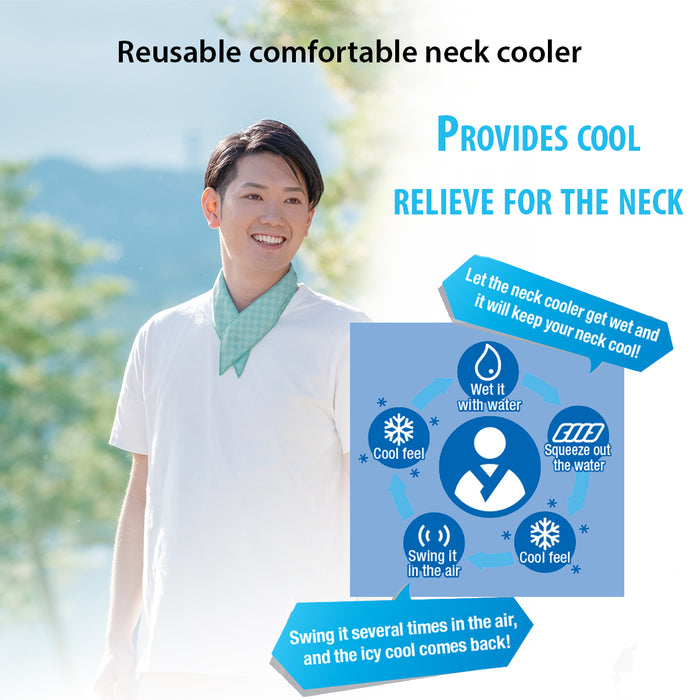 Neck Cooling Towel Apparel PhitenSG reusable icy cool 