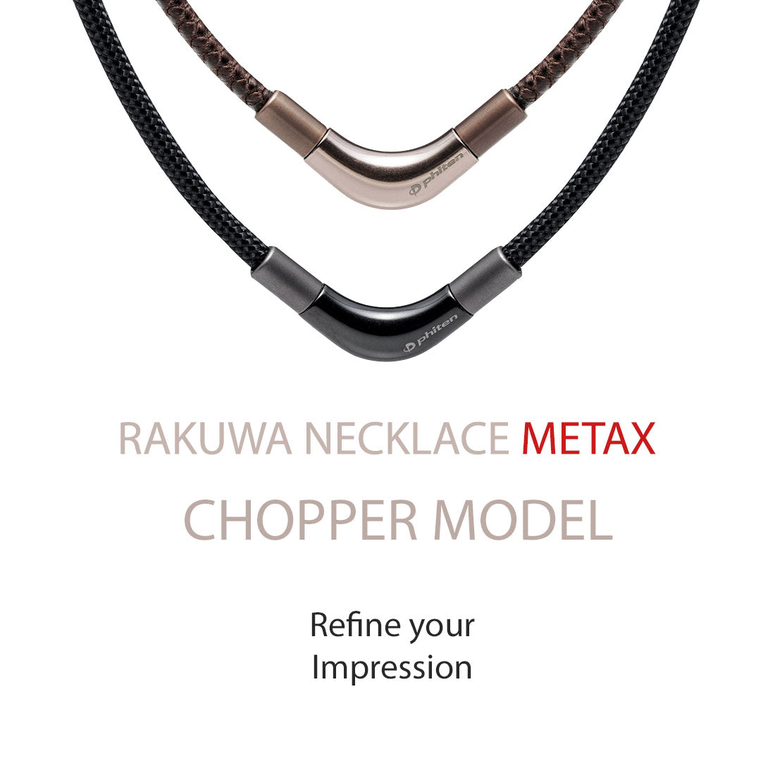 PhitenSG Rakuwa Necklace Metax Chopper – Relieve Neck & Shoulder