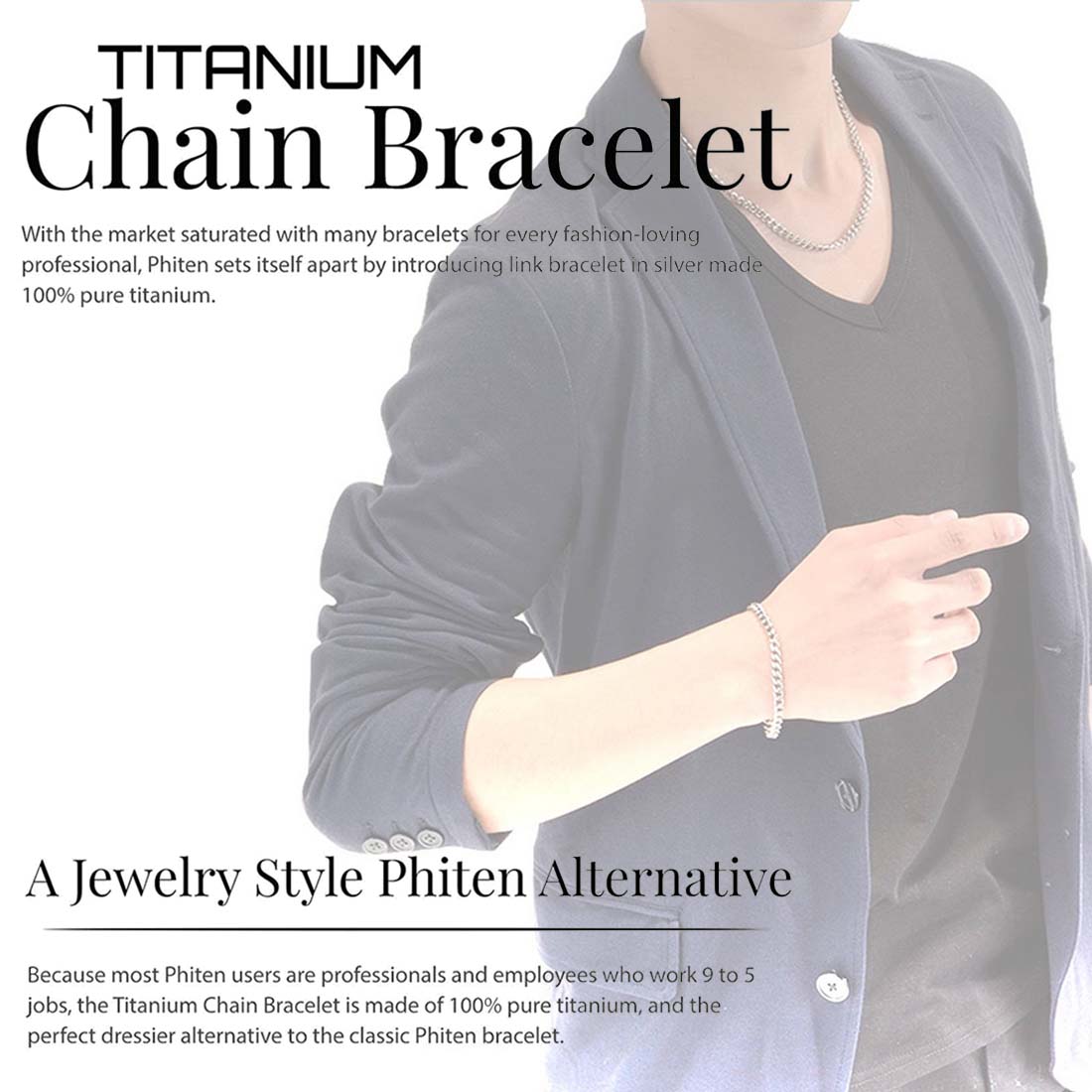 Phiten  Titanium Bracelet SType Cleveland Indians