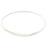 Rakuwa Necklace S Slash Line w lame Accessories White/Gold / 43cm / TG713452 PhitenSG