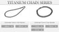 Phiten Titanium Chain Bracelet Carbonized Accessories PhitenSG