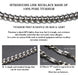 Titanium Chain Necklace Accessories Titanium / 50cm PhitenSG