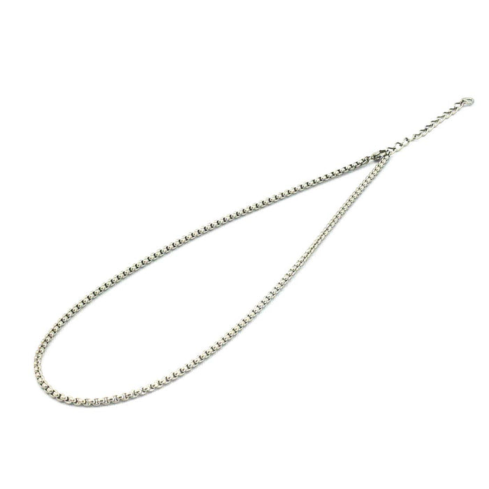 Titanium Chain Necklace Venetian Accessories PhitenSG