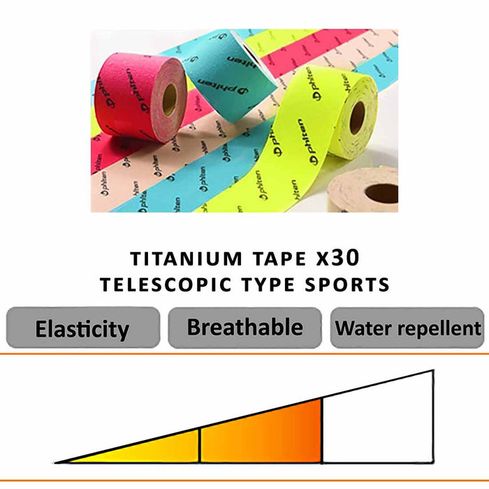 X30 Titanium Sports Tape - Phiten Hawaii High Water Repellent