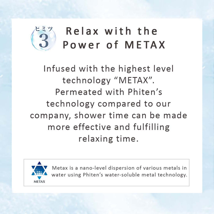 Metax Shower Head Equipment - Phiten PhitenSG