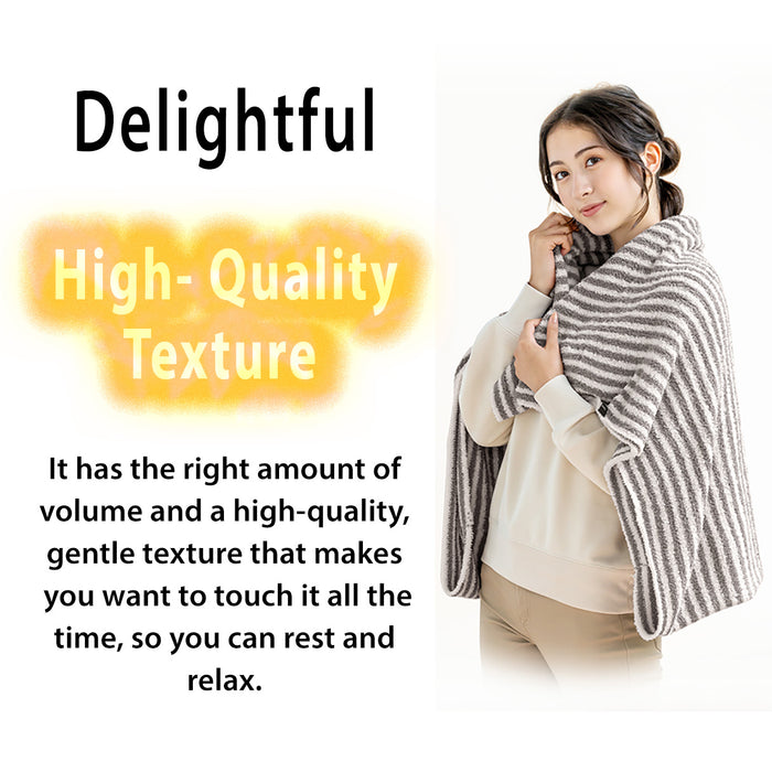 Phitensg Tube Blanket with plush breathable fabric for cool comfort in Singapore weather