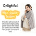 Phitensg Tube Blanket with plush breathable fabric for cool comfort in Singapore weather
