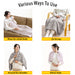 Phitensg Tube Blanket can be used in multiple ways. Versatile blanket 